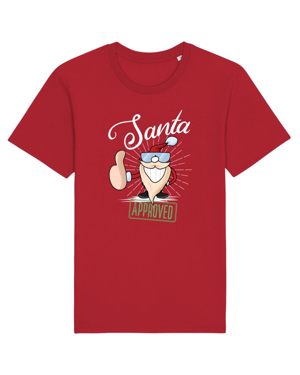 Tricou mânecă scurtă Unisex Rocker Red