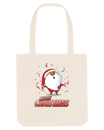 Merry christmas with confetti Natural