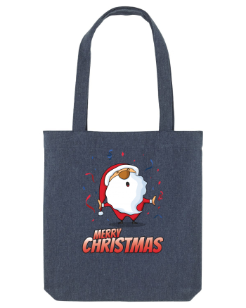 Merry christmas with confetti Midnight Blue