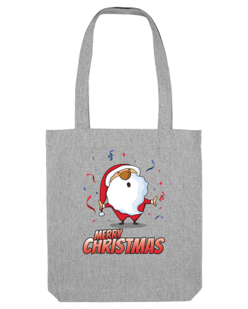 Merry christmas with confetti Heather Grey