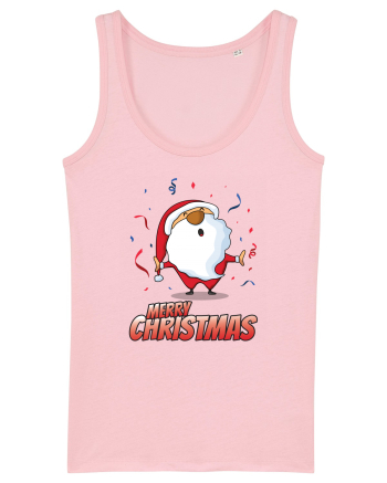 Merry christmas with confetti Cotton Pink