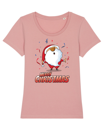 Merry christmas with confetti Canyon Pink