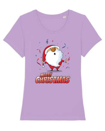 Merry christmas with confetti Lavender Dawn