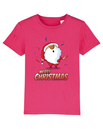 Merry christmas with confetti Raspberry