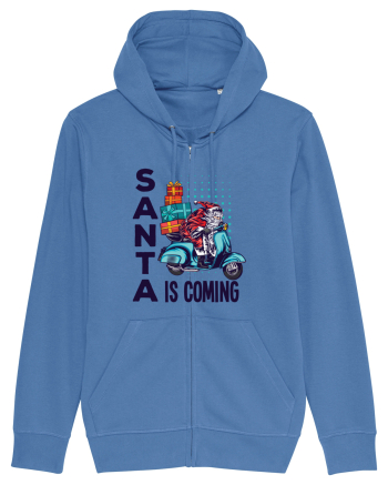 Santa is coming Bright Blue