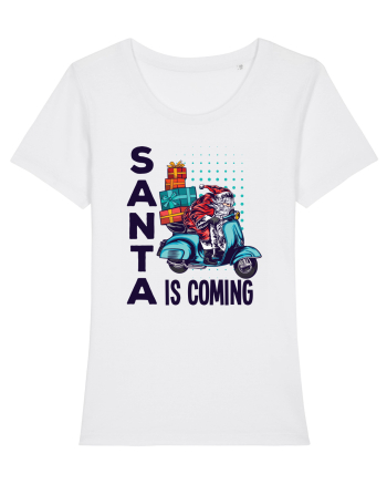 Santa is coming White