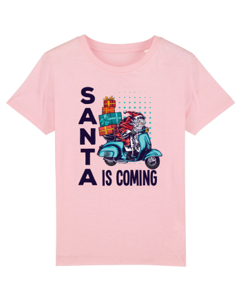 Santa is coming Cotton Pink