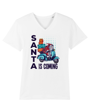 Santa is coming White