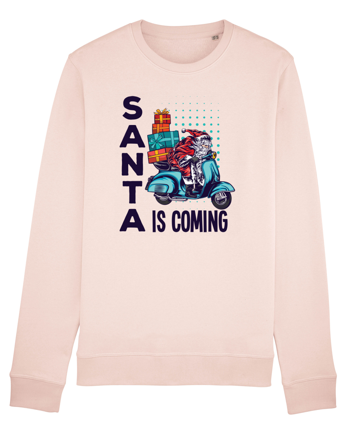 Bluză mânecă lungă Unisex Rise Candy Pink