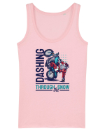 Dashing through the snow on motorcycle Maiou Damă Dreamer