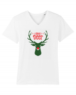 Oh deer - pt el Tricou mânecă scurtă guler V Bărbat Presenter