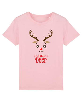 Oh deer - pt ea Cotton Pink