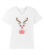 Oh deer - pt ea Tricou mânecă scurtă guler V Bărbat Presenter