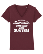 Nu vedem lucrurile cum sunt Tricou mânecă scurtă guler V Damă Evoker