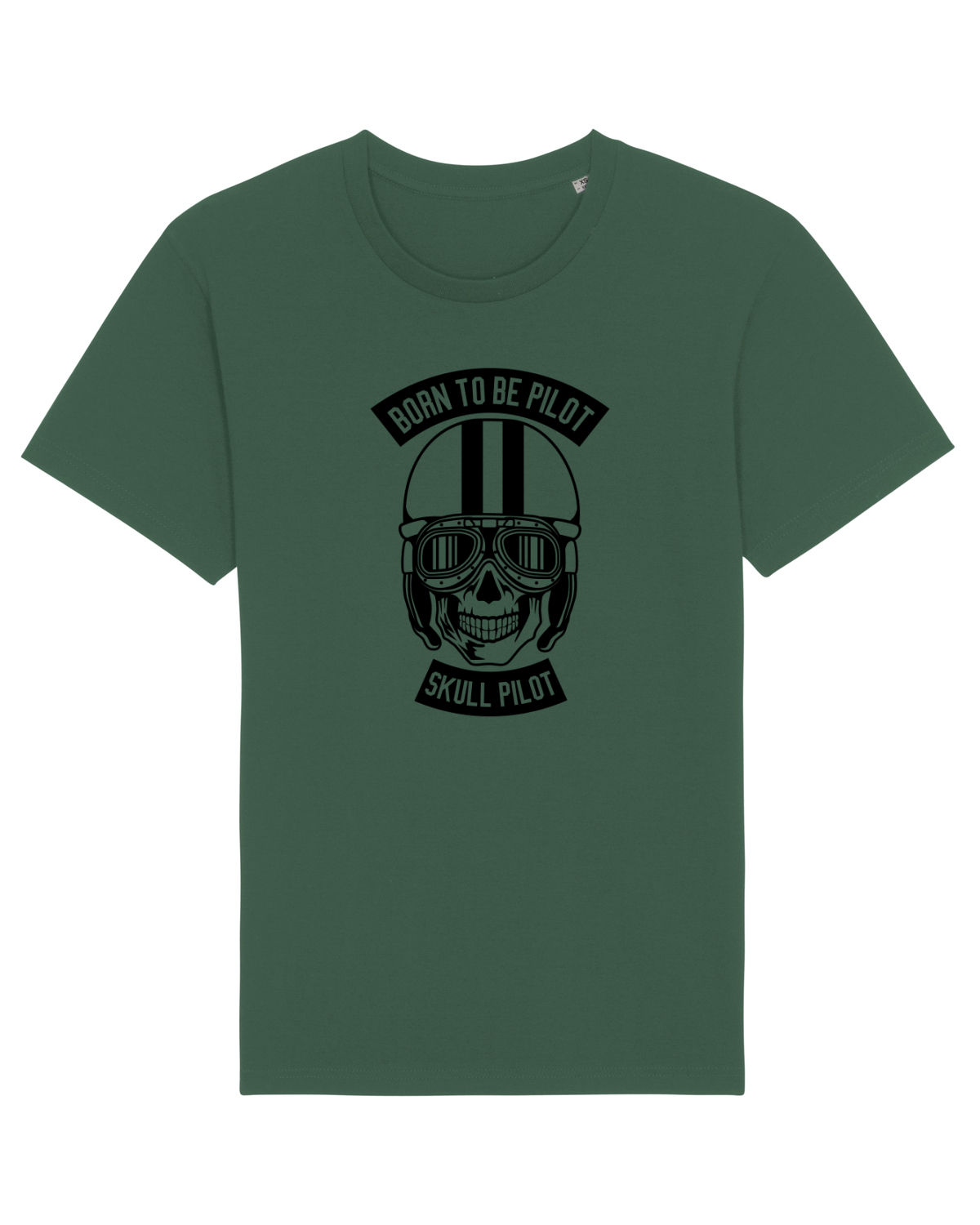 Tricou mânecă scurtă Unisex Rocker Bottle Green