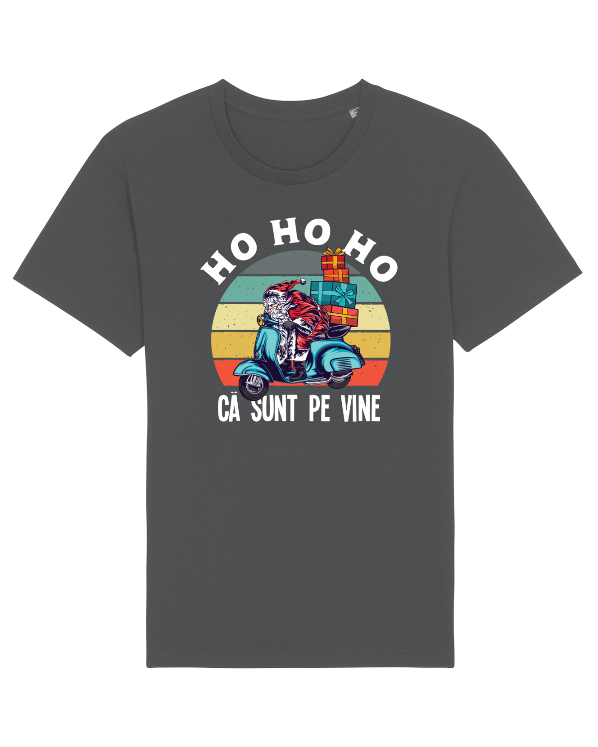 Tricou mânecă scurtă Unisex Rocker Anthracite