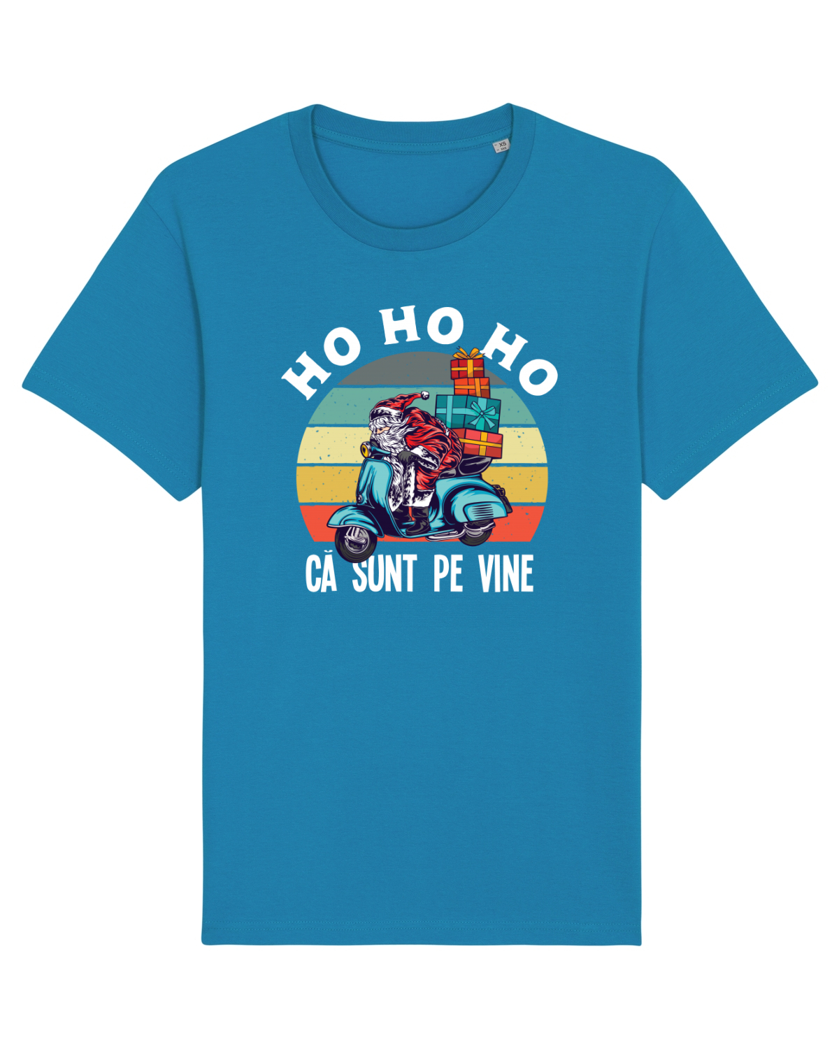 Tricou mânecă scurtă Unisex Rocker Azur