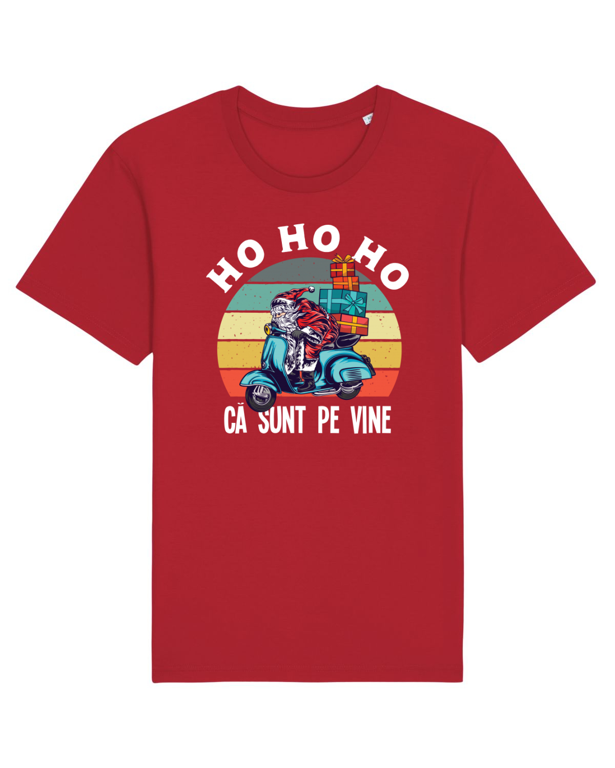Tricou mânecă scurtă Unisex Rocker Red