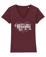 Mostyl naughty Tricou mânecă scurtă guler V Damă Evoker