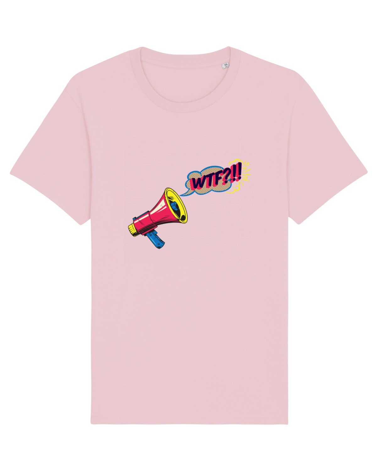 Tricou mânecă scurtă Unisex Rocker Cotton Pink