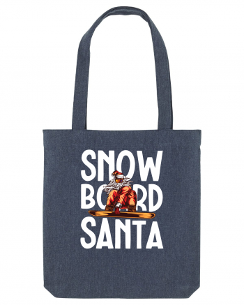 Snowboard Santa Midnight Blue