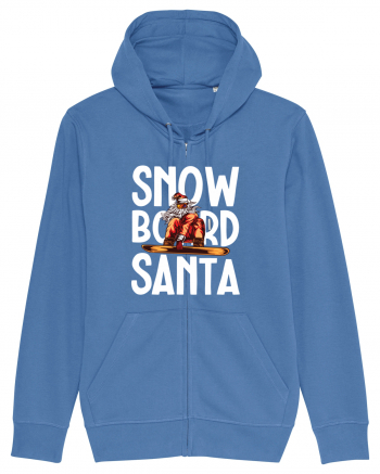 Snowboard Santa Bright Blue