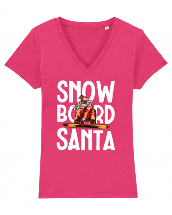 Snowboard Santa Raspberry