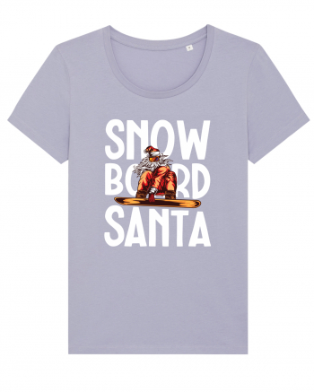 Snowboard Santa Lavender