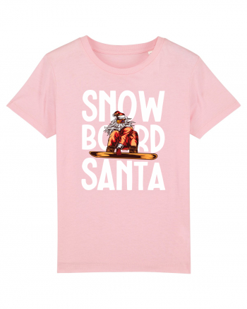 Snowboard Santa Cotton Pink