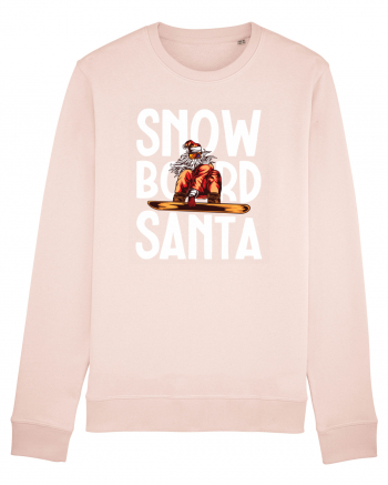 Snowboard Santa Candy Pink