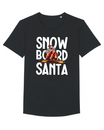 Snowboard Santa Black