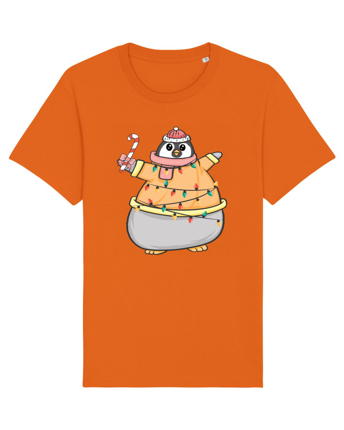 Tricou mânecă scurtă Unisex Rocker Bright Orange