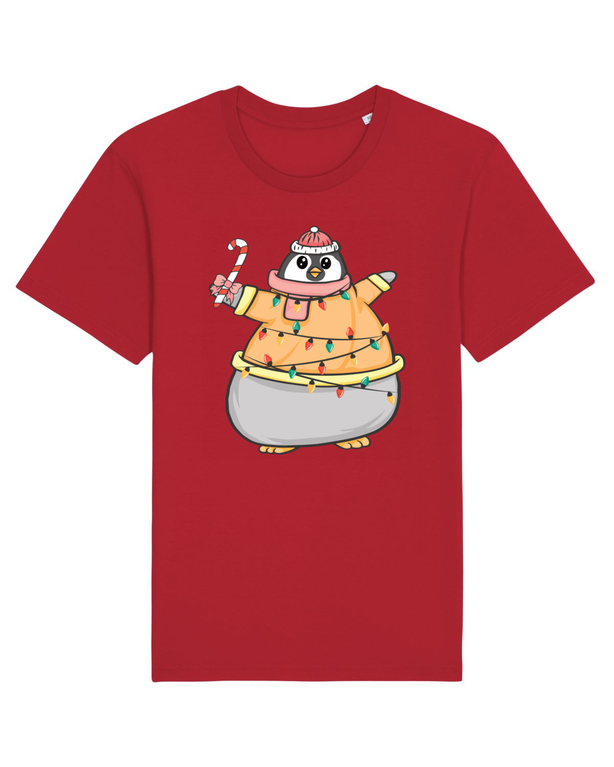 Tricou mânecă scurtă Unisex Rocker Red