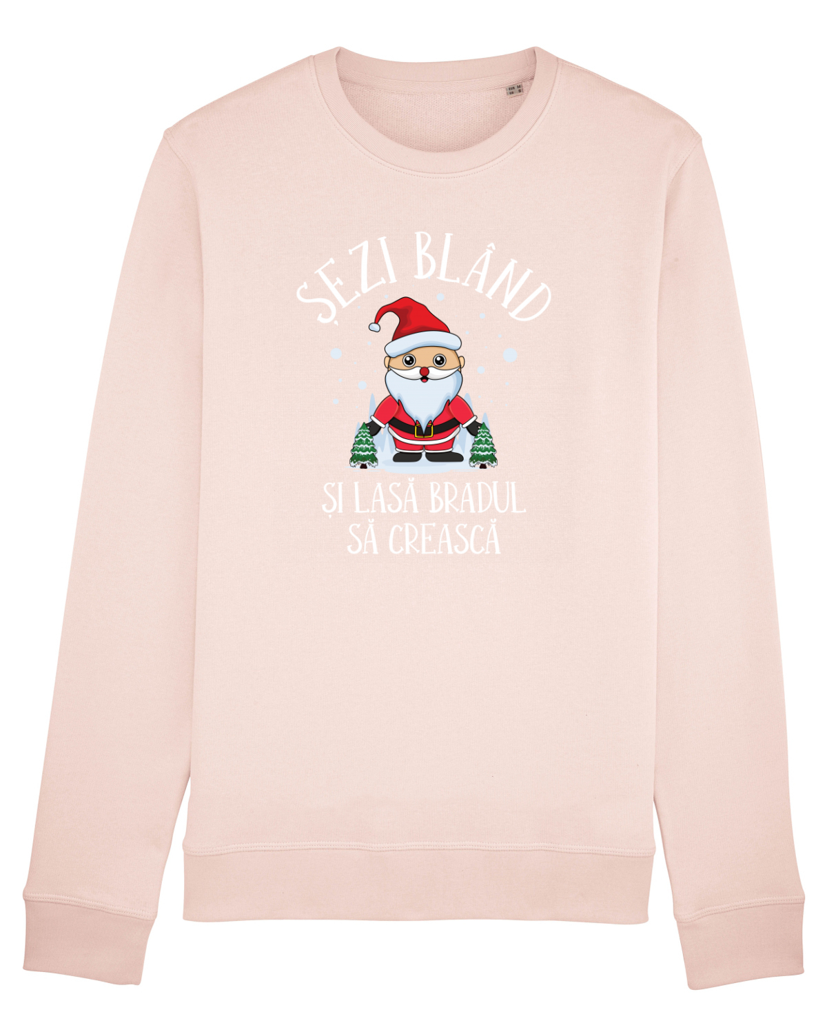 Bluză mânecă lungă Unisex Rise Candy Pink