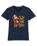 It's the most wonderful time for a beer Tricou mânecă scurtă guler V Bărbat Presenter