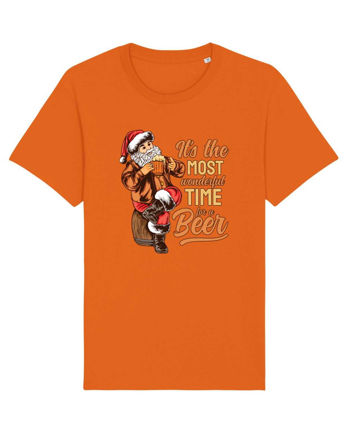 Tricou mânecă scurtă Unisex Rocker Bright Orange