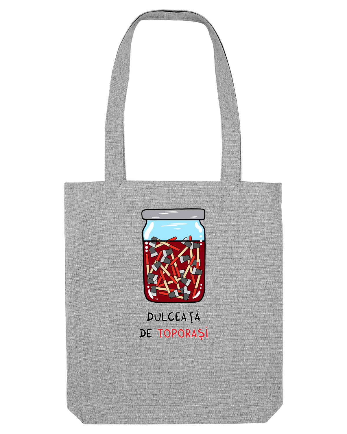 Sacoșă textilă Heather Grey