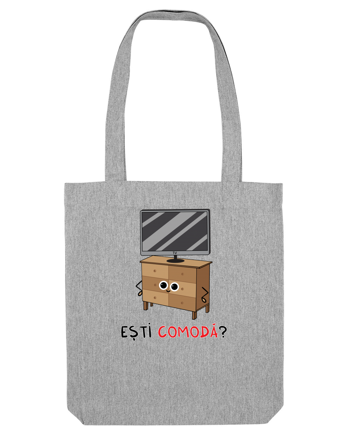 Sacoșă textilă Heather Grey