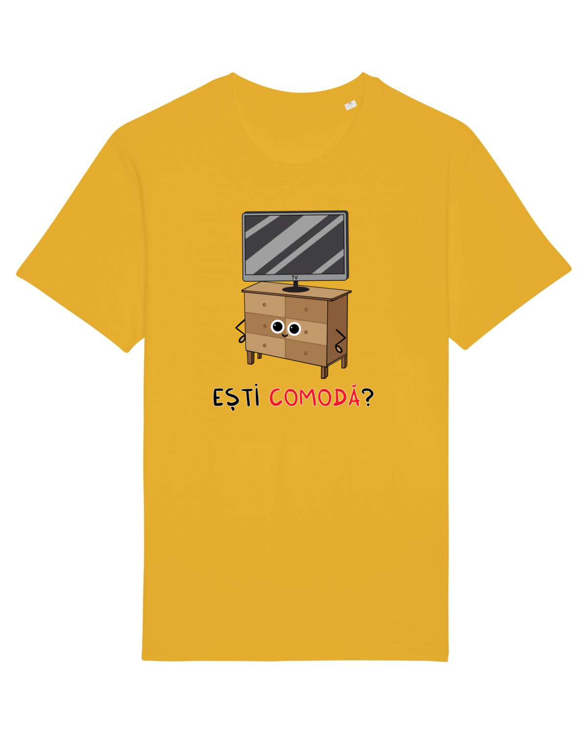 Tricou mânecă scurtă Unisex Rocker Spectra Yellow