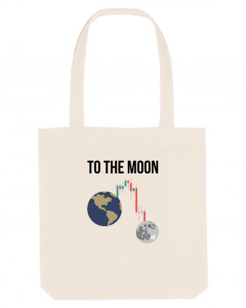 To The Moon (negru) Natural