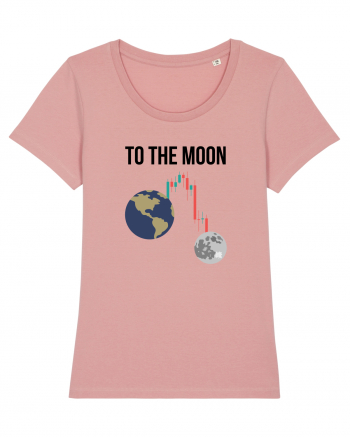 To The Moon (negru) Canyon Pink