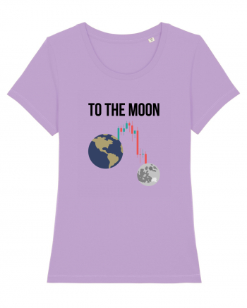 To The Moon (negru) Lavender Dawn