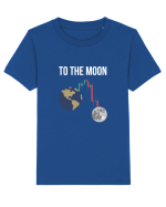 To The Moon (alb) Tricou mânecă scurtă  Copii Mini Creator