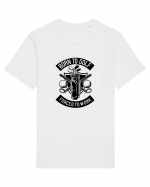 Born to Golf Forced to Work Black Tricou mânecă scurtă Unisex Rocker