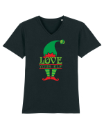 Love your elf Tricou mânecă scurtă guler V Bărbat Presenter