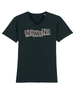 Na, mă, na Tricou mânecă scurtă guler V Bărbat Presenter