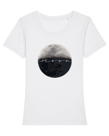 The Moon White