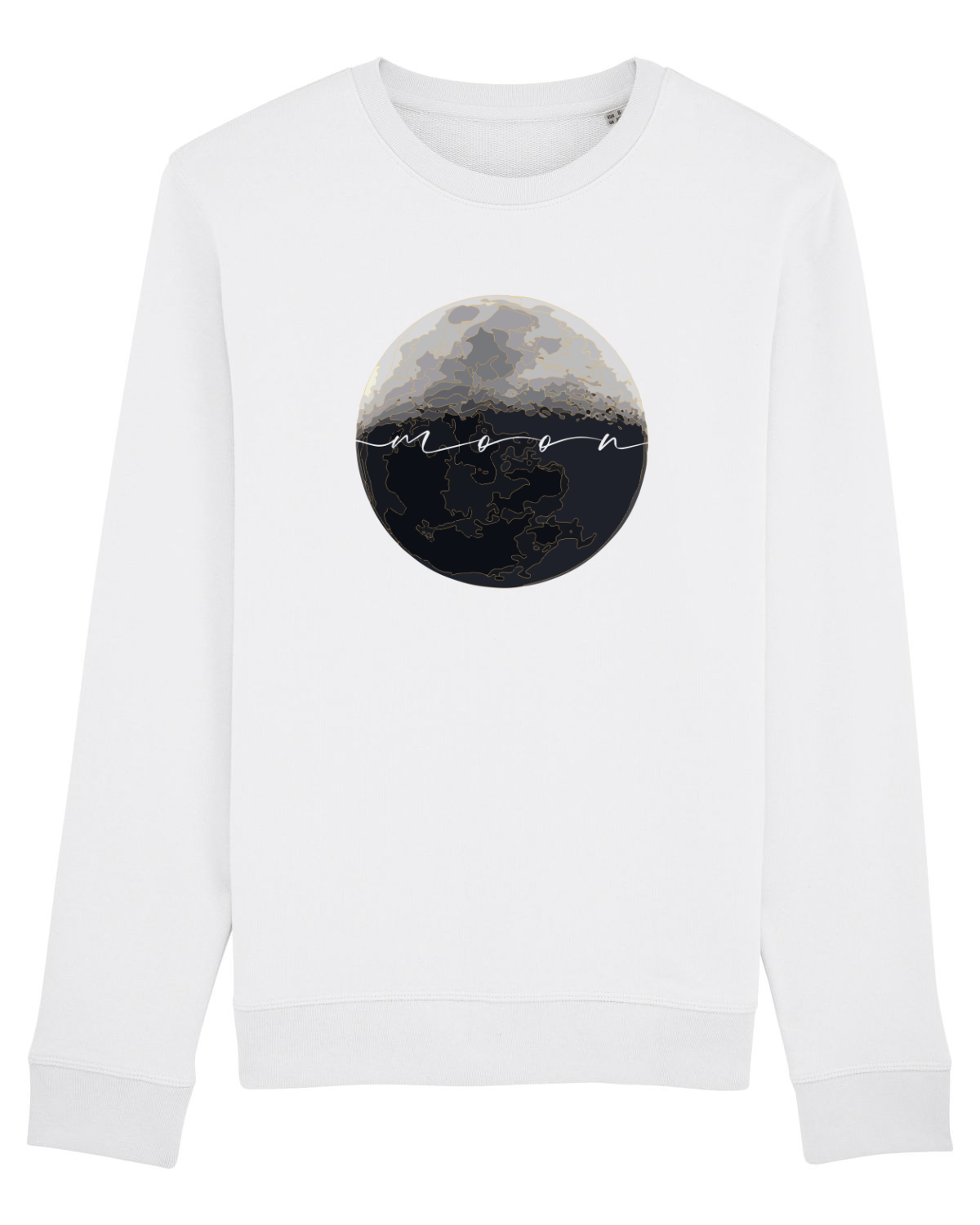 Bluză mânecă lungă Unisex Rise White