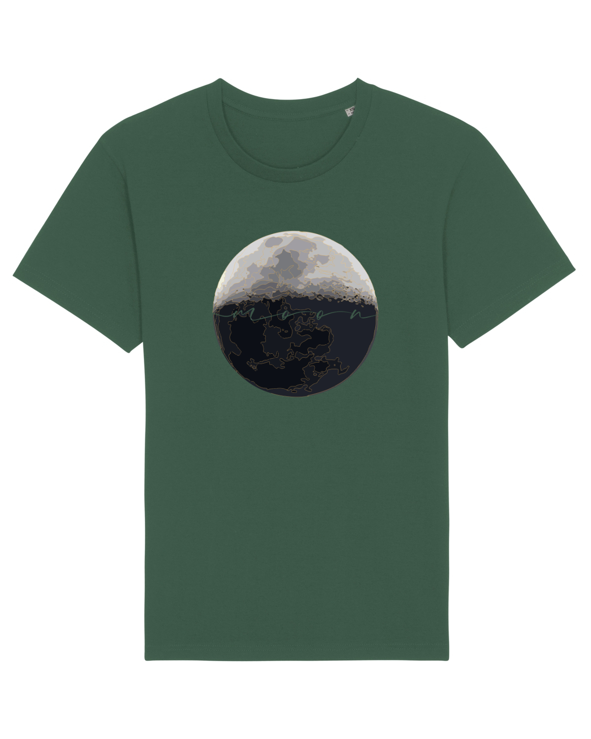 Tricou mânecă scurtă Unisex Rocker Bottle Green