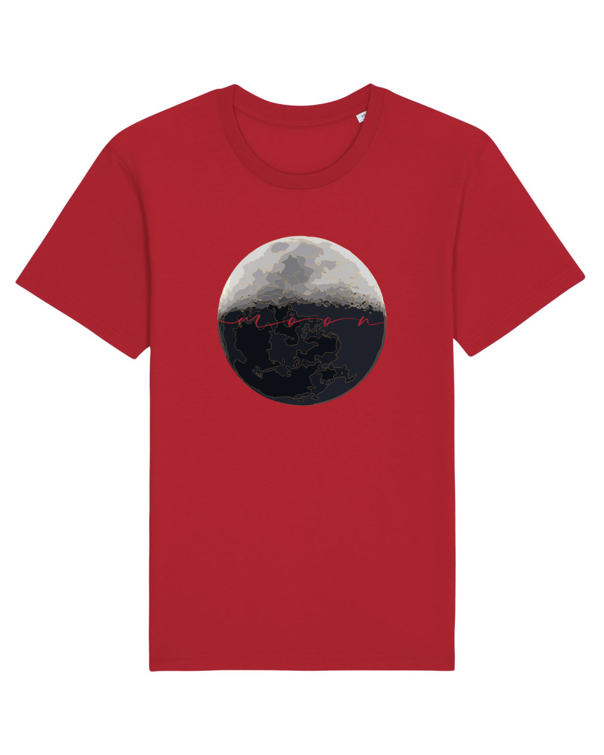 Tricou mânecă scurtă Unisex Rocker Red